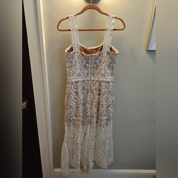 NWT Bronx and Banco Tiffany Blanc Dress in White Size 8 - Picture 9 of 16